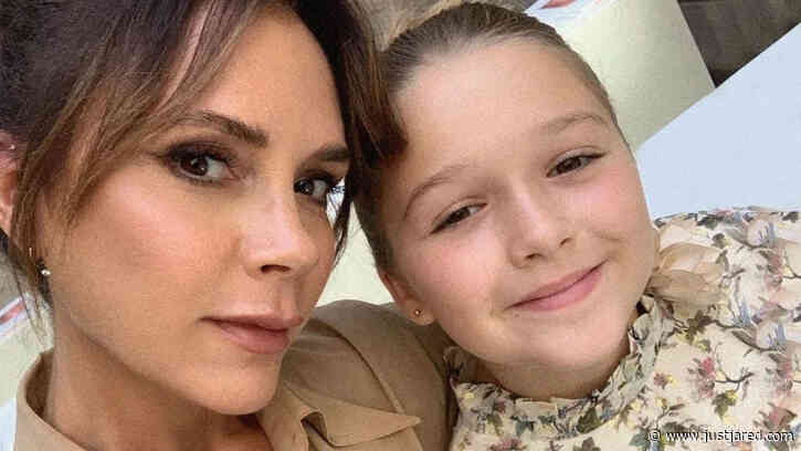 Victoria Beckham Gets a Glam Makeover From Daughter Harper!
