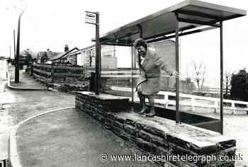 Red faces as Belthorn bus shelter built wrong way round!