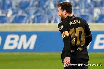 Messi shines as Barcelona thrashes Real Sociedad