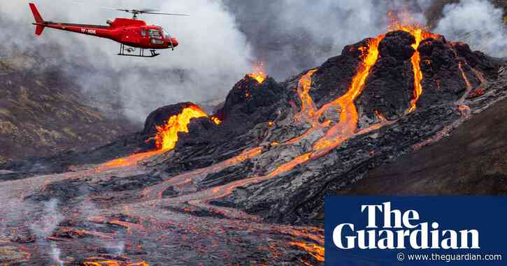 Iceland volcano: eruption under way on mountain near Reykjavik – video report