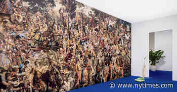 A Psychedelic Reinterpretation of Medieval Wall Tapestries