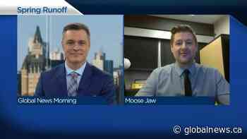 Dry conditions in southern Saskatchewan as snow melts