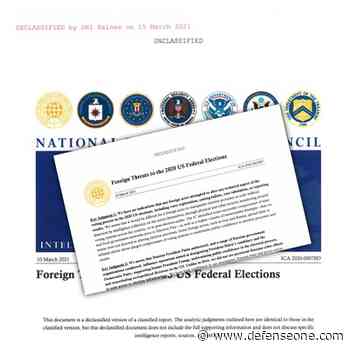 What We Learned in the DNI’s New Election Report