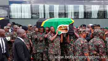 Children among five dead in ‘stampede’ to view body of Tanzania’s ex-president