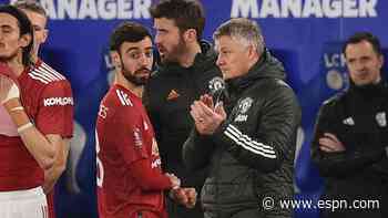 Ole Gunnar Solskjaer defends decision to rest Bruno Fernandes in Man Utd's FA Cup quarterfinal loss - ESPN