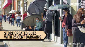 25 cent bargains at unique discount store creates buzz
