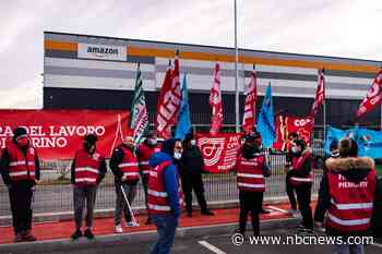 Amazon workers strike in Italy over pandemic-driven delivery demands