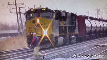 EXCLUSIVE: New video shows moments before local judge was hit by train