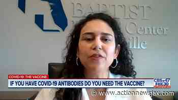 Coronavirus: Should you get a COVID-19 vaccine if you’ve tested positive for antibodies? - ActionNewsJax.com