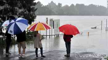 Video shows inundated towns after historic flooding in Australia