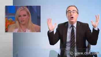John Oliver calls out Meghan McCain's response to Atlanta shootings