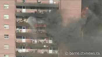 11 people injured in Bradford apartment fire, 4 critically
