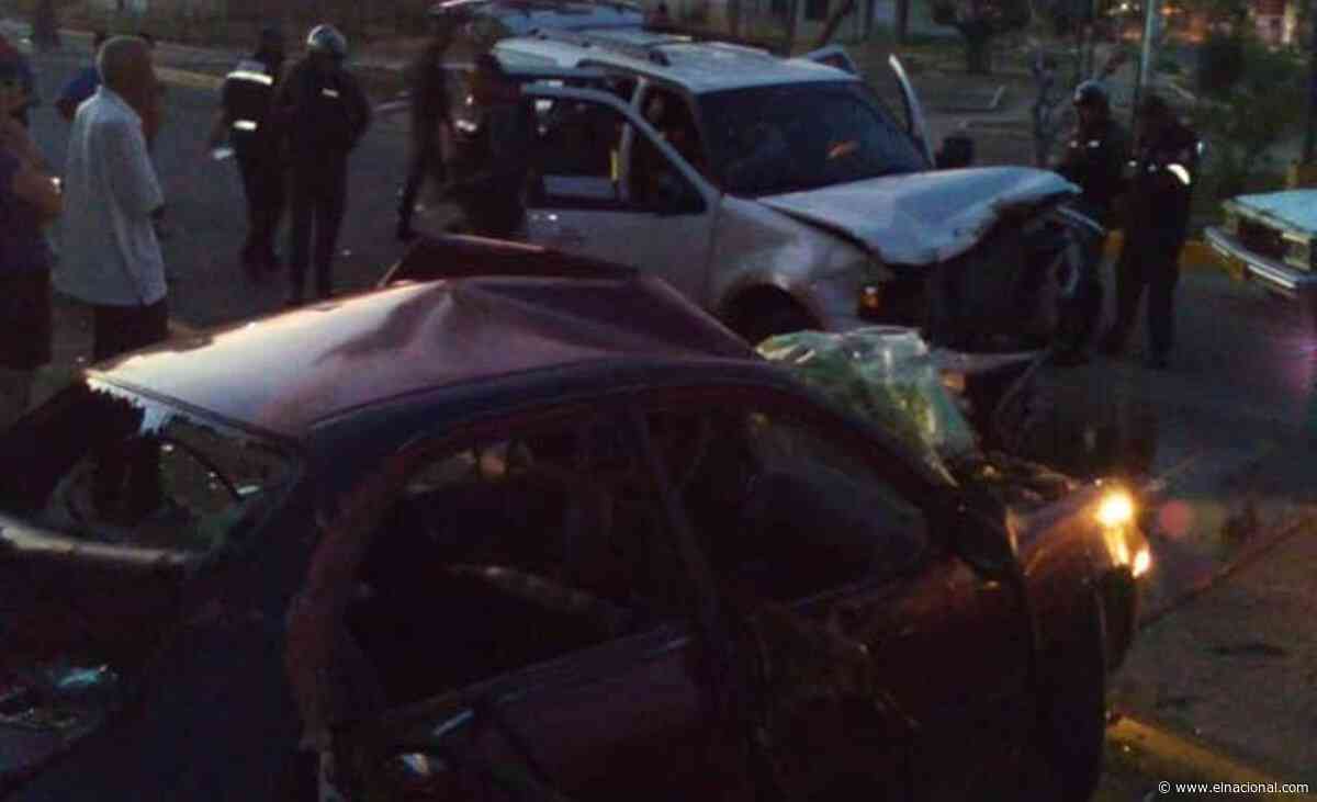 Un muerto y cinco heridos tras un choque en Ciudad Ojeda - El Nacional