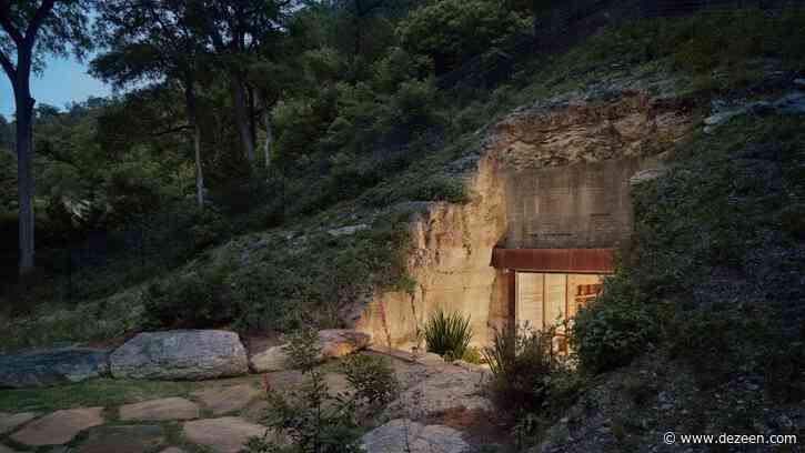 Clayton Korte embeds hidden wine cave into Texas hillside