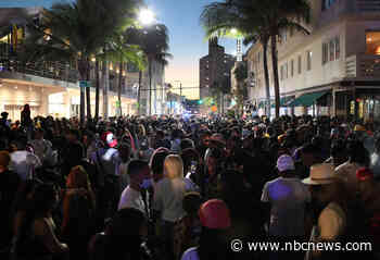 Miami experiencing new kind of spring break mayhem in 'most open' state after lockdown