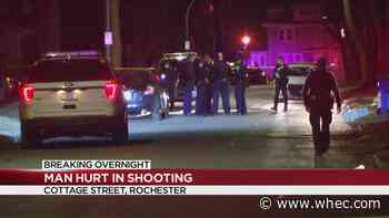 Rochester man hurt in shooting near Cottage Street