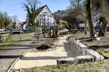 Neue Kneipp-Anlage in Giengen: Wann es mit dem Wassertreten losgehen kann - Heidenheimer Zeitung