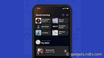 Spotify Home Screen Now Showing Recently Played, Podcasts, and Discover With Latest Update