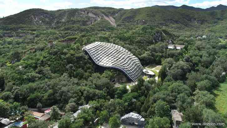 THAD curves prefabricated shelter over historic Peking Man cave in China