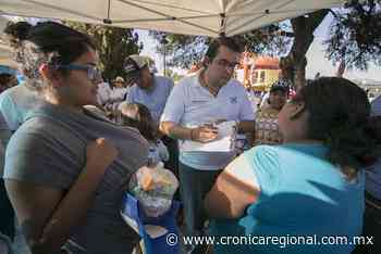 Guillermo Vega comparte ideas con habitantes del Barrio de la Concepción - Crónica Regional