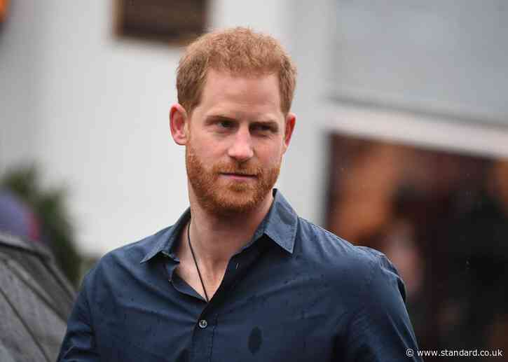 Prince Harry takes on new role at US professional coaching and mental health firm - Evening Standard