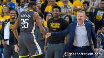 "Coaching Kevin Durant in the 18-19 season was tough, there was a lot going on": Steve Kerr explains why he... - The Sportsrush