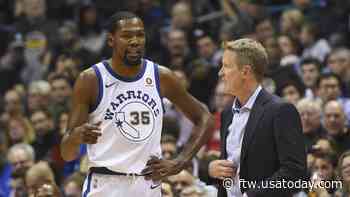 Kevin Durant responded to Steve Kerr's remark about 'tough' time coaching 2018-19 Warriors - For The Win