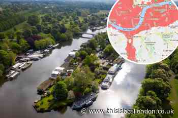The areas of south London that could be underwater by 2050