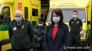 See how the UK marked a year since its first lockdown