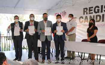 Herrera Tello se registra por la triple alianza - El Sol de Zamora