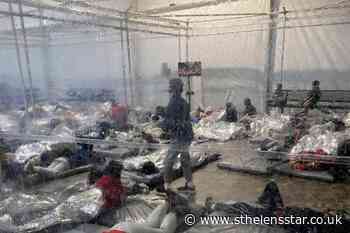 Photos of migrant detention highlight Biden's border secrecy - St Helens Star