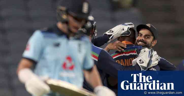 England collapse under lights in first ODI as India power to 66-run victory