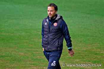 Dutton looks ahead to Bolton test - News - saddlers.co.uk