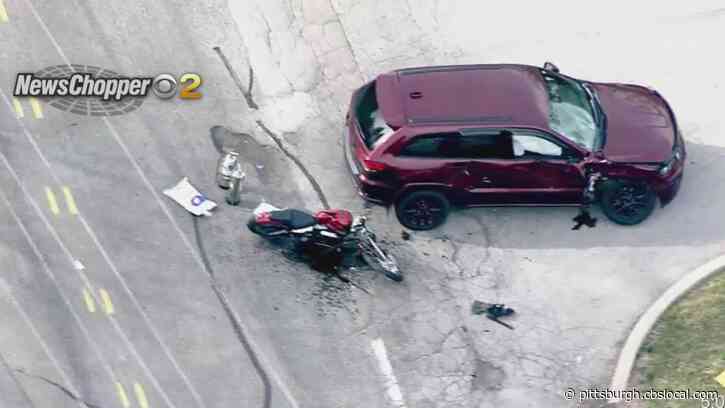 Crews On Scene Of Motorcycle Crash With Injury In Penn Hills