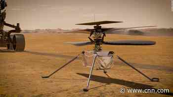 NASA's Mars helicopter prepares for first powered flight on another planet