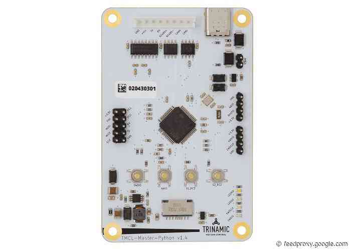 Trinamic TMCM-0960-MotionPy Python powered open-source single board computer
