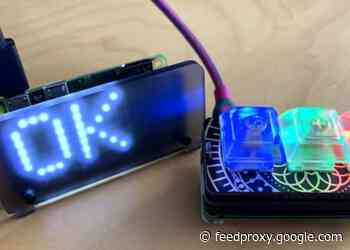 Raspberry Pi Zero digital do not disturb sign project