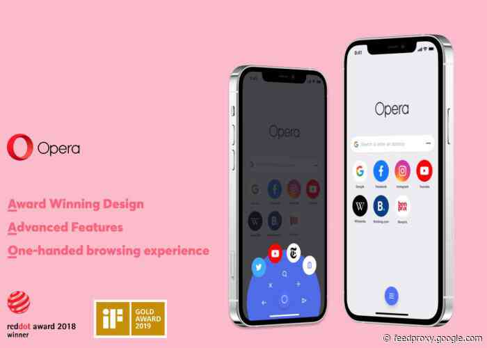 Opera iOS mobile browser redesigned for third anniversary