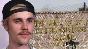 Justin Bieber Visits L.A. Prison to Spread the Word of God
