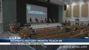 Greece-Olympia High School holds 'teach-in' for Women's History Month