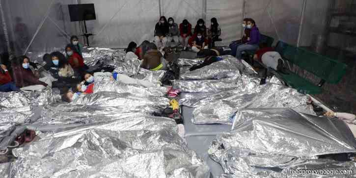 Human-rights groups are urging the Biden administration to get children out of the makeshift Border Patrol facilities