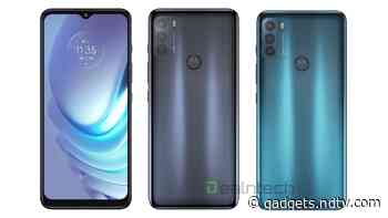 Moto G50 Render Leak Tips 48-Megapixel Triple Rear Camera, TENAA Listing Suggests 5,000mAh Battery