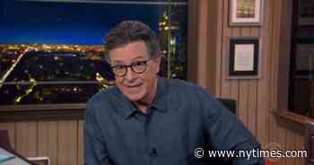 Stephen Colbert Suggests Guns Be Regulated Like Cars and Alcohol