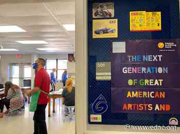 Visual arts class in COVID-19: Brevard High - EdNC