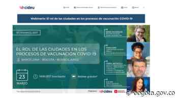 Bogotá, Buenos Aires y Barcelona apuestan a datos en tiempo real para vacunar - Alcaldía de Bogotá