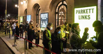 For a Night at the Theater, Bring a Negative Coronavirus Test