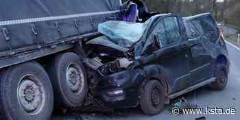 B 507 zwischen Lohmar und Neunkirchen-Seelscheid: Mann gerät bei Unfall unter LKW-Auflieger - Kölner Stadt-Anzeiger