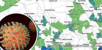 Covid cases close to zero in most parts of Barnet