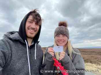 Message of hope attached to a balloon travels all the way to North Yorkshire