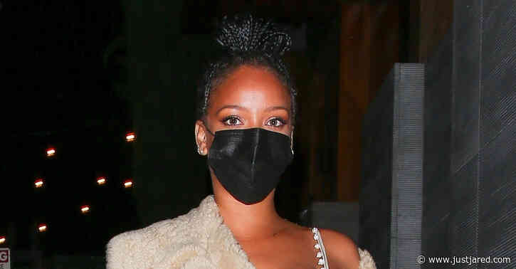 Rihanna Struts Her Way to Dinner in West Hollywood